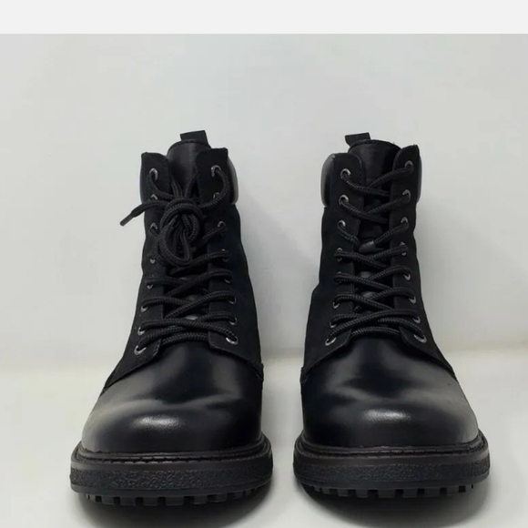 Blondo Men\'s Waterproof Ankle Boots Black  Lace Up B1172 014 Size 9 New main image 4